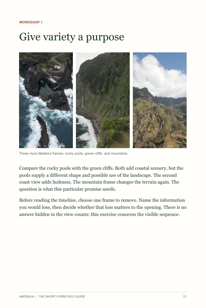 English workshop sample, page 51